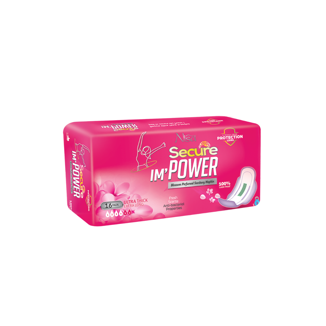 Nisa - IM'Power Secure Pads - Ultra Thick (Extra Long) 8 Pads