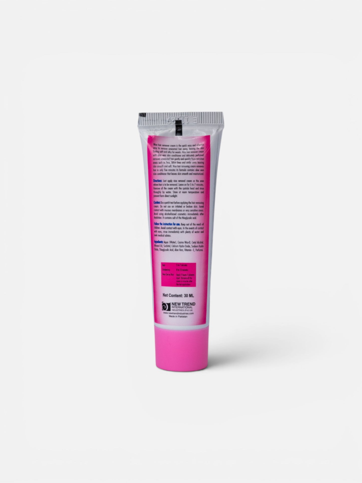 Rose Hair Removal Cream 30ml