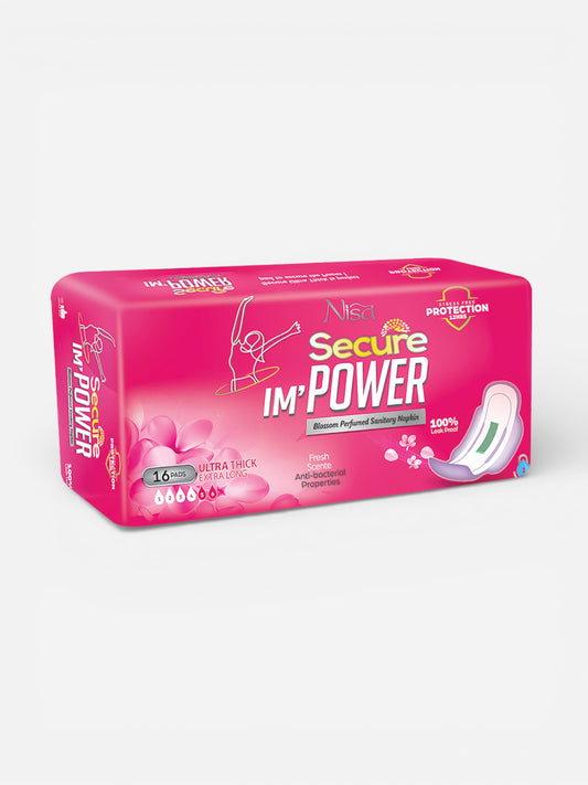 Extra Long Ultra Thick Secure Pads 16 Pcs