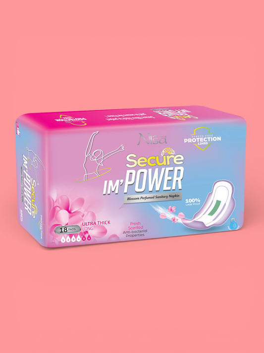 Long Ultra Thick Secure Pads 18 Pcs
