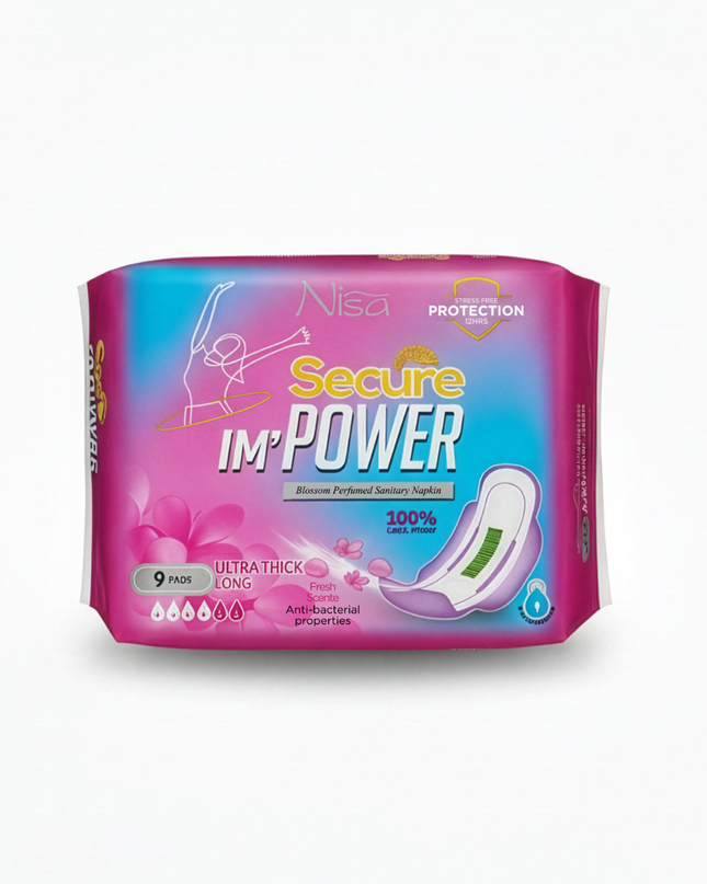 Long Ultra Thick Secure Pads 9 Pcs