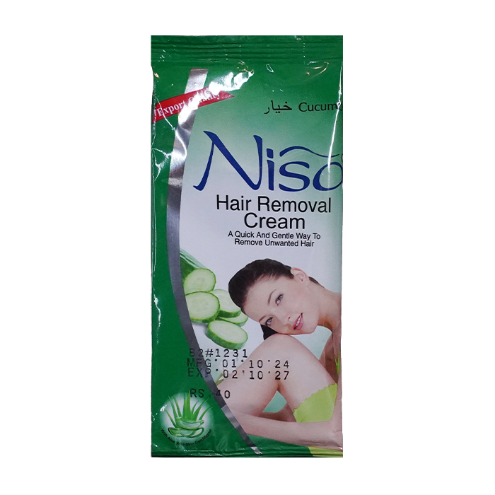 Nisa Hair Removal Sachet – Cucumber