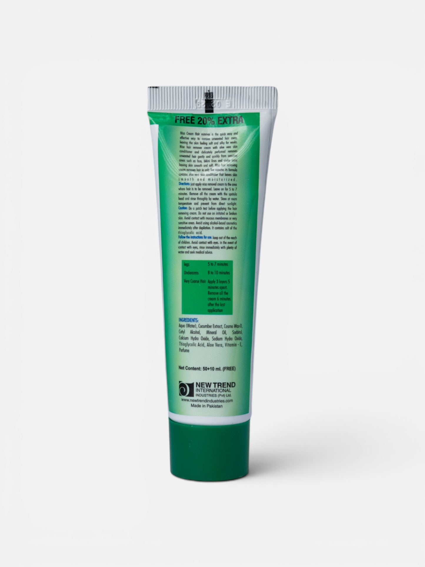 Cucumber Hair Removal Cream 60ml