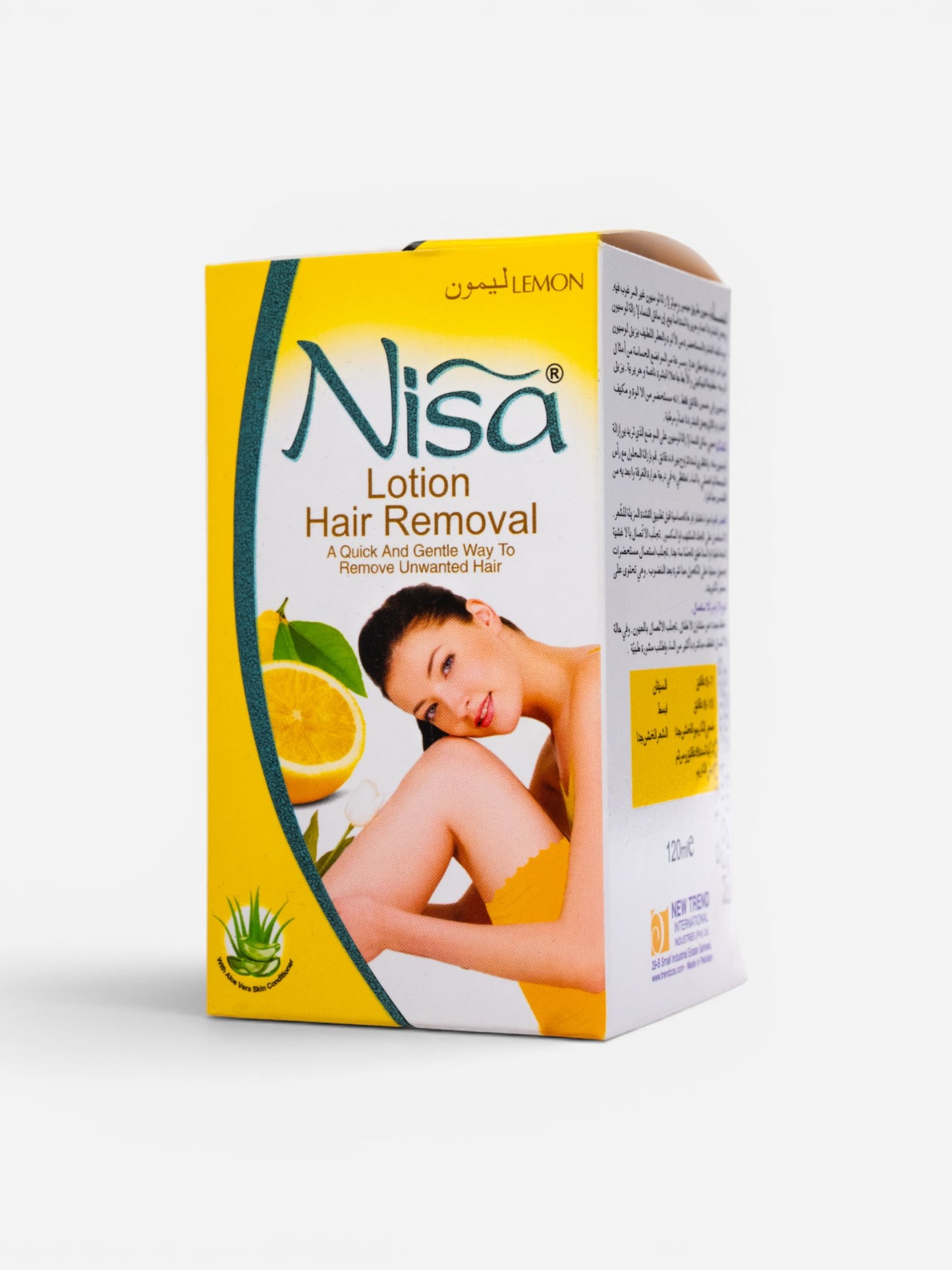 Lemon Hair Removal Lotion 120ml